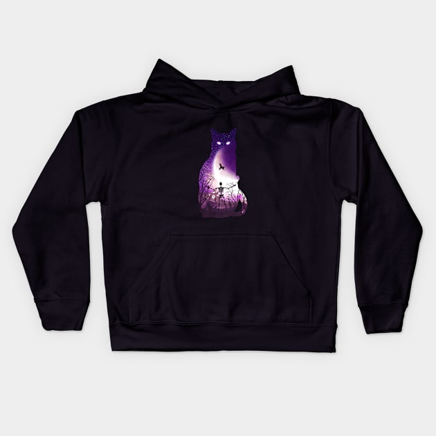 Fright Night Kids Hoodie by DVerissimo